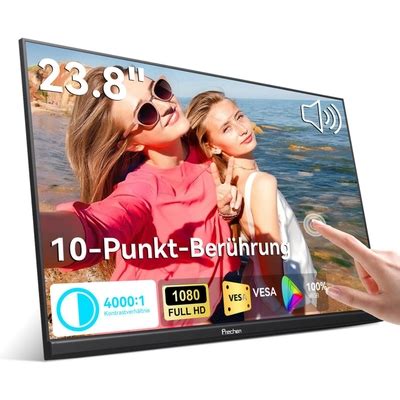 Prechen 23.8 Inch Large Portable Touch Screen Monitor 100% India | Ubuy