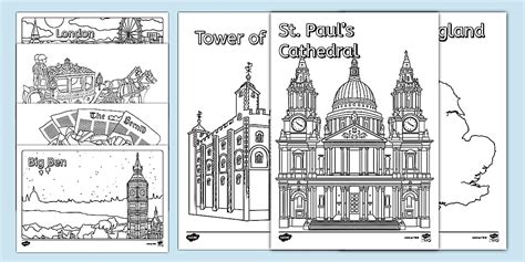 England Coloring Pages