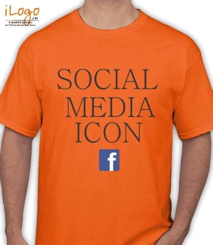 social-media-icon Personalized Men's T-Shirt India