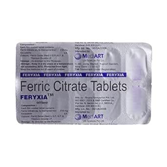 Feryxia Tablet : Amazon.in: Health & Personal Care