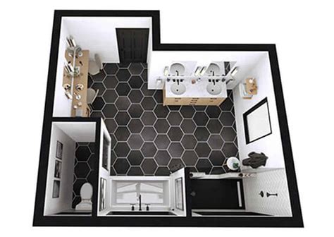 Master Bath Floor Plans Pictures - Flooring Ideas