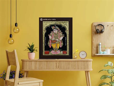 Vithoba Krishna Tanjore Painting – SANKALP ARTS & CRAFTS