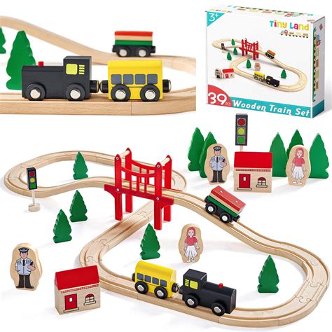 Wooden Train Toys