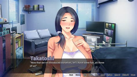 The neighbor's wife's patience with her masturbating neighbor has reached its limit.