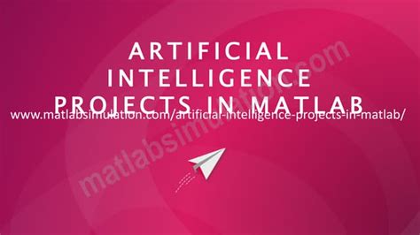 Artificial Intelligence Code Using MATLAB 的图像结果