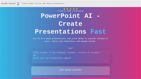 Image result for Slideshow Wizard