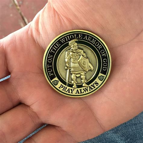 Glamtune Armor of God Challenge Coin - Prayer Commemorative India | Ubuy