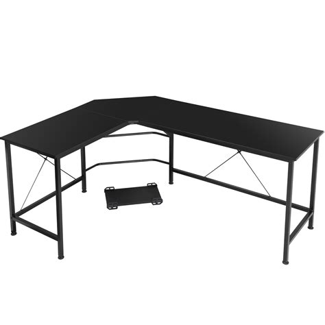 Buy Computer L-Shaped Desk Gaming Laptop Table Corner Workstation ...