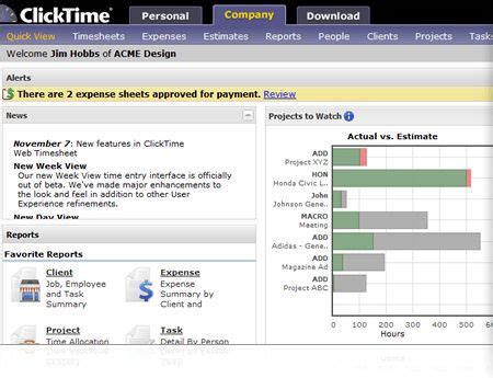 Web TimeSheet 的图像结果