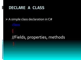 How to Declare Class C Tutorials 的图像结果