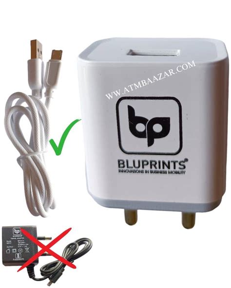 BluPrints Original 1A Charger for Thermal Printers – ATMBAAZAR