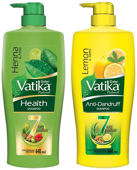 Buy Dabur Vatika Anti Dandruff Shampoo, with Lemon & Methi for Dandruff ...