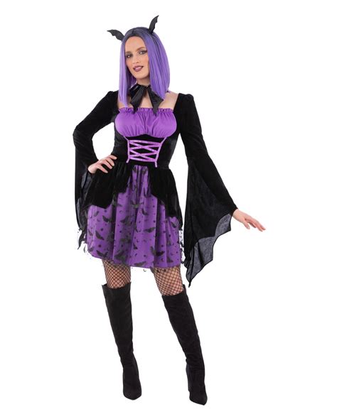 Vampiress Bat Cosplay Ladies Costume ★ | Horror-Shop.com