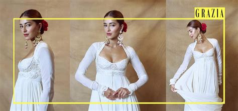 Ananya Panday’s Sleek Rose Bun Is An Ode To Vintage Charm | Grazia India