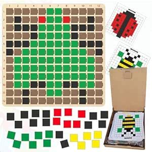 WISSEN Wooden Symmetry Activity Game - Develop Cognitive Skills ...