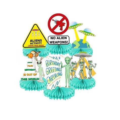 Image result for Alien Birthday Party Table Decorations