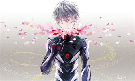 Nagisa Kaworu (Kaworu Nagisa) - Neon Genesis Evangelion - Wallpaper by ...