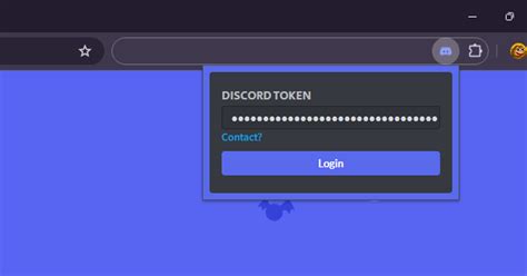 Вход по токену в discord аккаунт через расширение Discord Token Login👾 ...