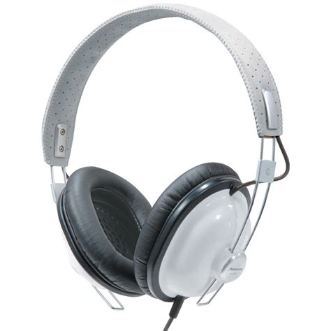 Panasonic Retro Over-the-Ear Stereo Monitor Headphones RP-HTX7-W1 ...
