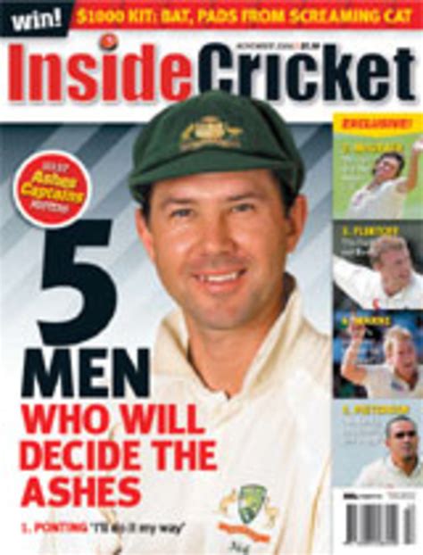 Inside Edge cover, November 2006 | ESPNcricinfo.com