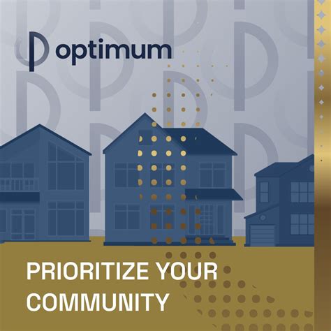 Putting your community first is rewarding! With Optimum, you'll notice ...