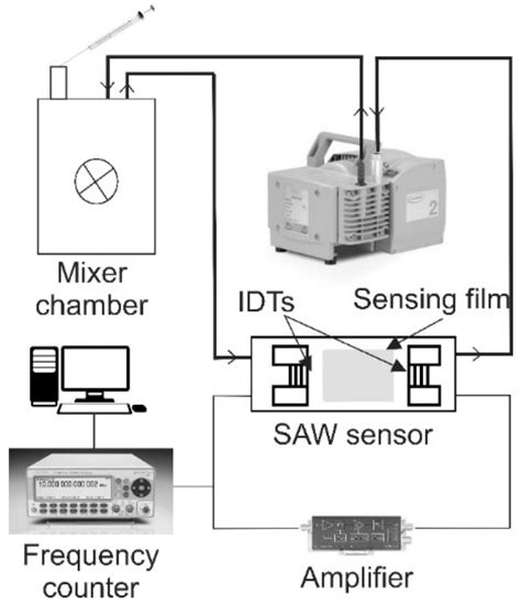 Characteristics of Surface Acoustic Wave Sensors with Nanoparticles ...