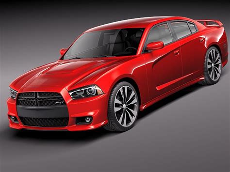 Dodge Charger Srt8 2012 3d Model