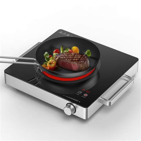 Amazon.com: PAYISHO Hot Plate Electric Single Burner 1800W Portable ...