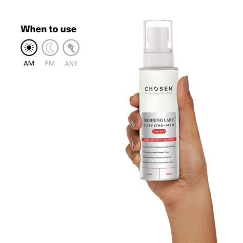 Morning Lark Caffeine + MSM Hair Growth Serum – CHOSEN Store