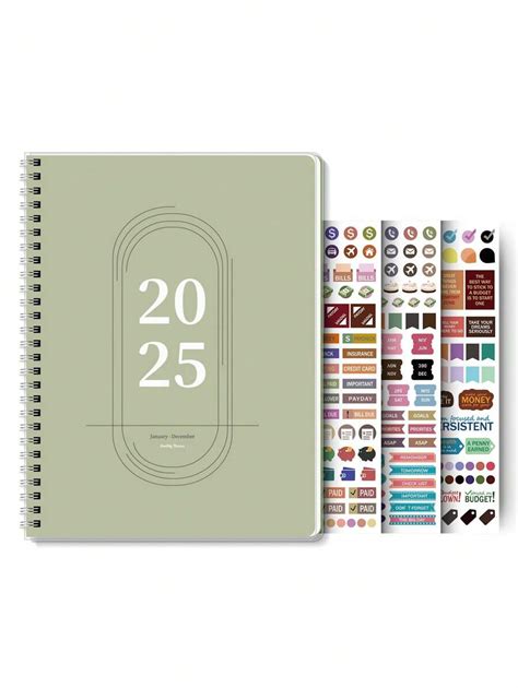 BUBU 2025 Monthly Planner/Calendar - Monthly And Weekly Planner From ...