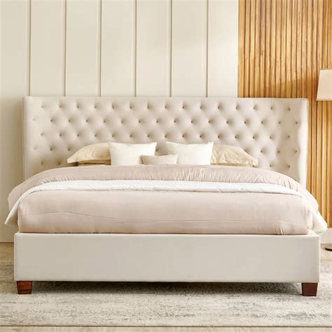 Buy Stellar Elite NXT Ursulla King Bed - Grey from Home Centre at just ...
