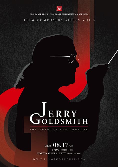 Jerry Goldsmith, The Legend of Film Composerのチケット情報・予約・購入・販売｜ライヴポケット