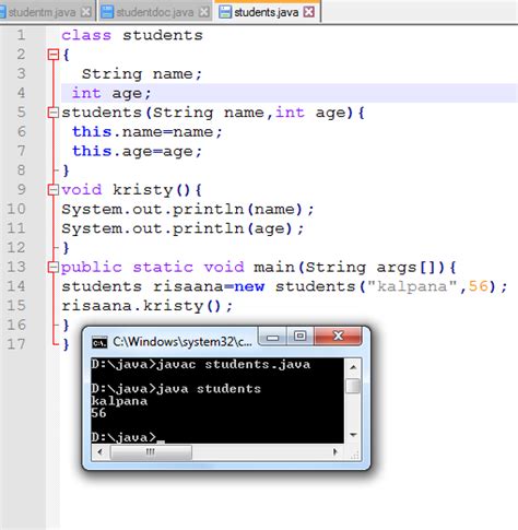Image result for Java Constructor Code