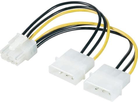 Beste prijs van 2 x Molex To 8-Pin PCI Express Cable - Tweakers
