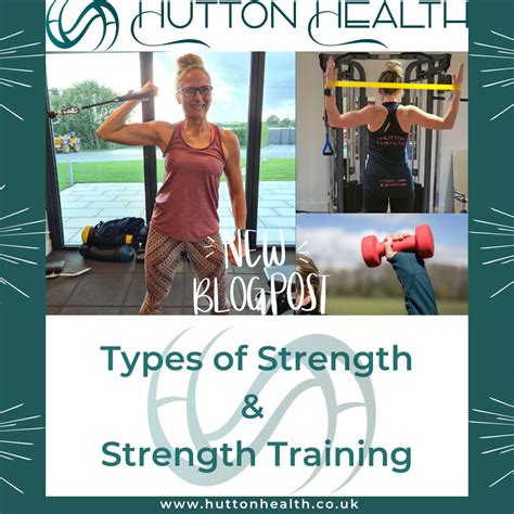 Types of Strength and Strength Training 101. Hutton Health