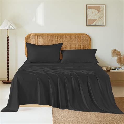 THXSILK Luxury Mulberry Silk Bed Sheets Set - 4pcs Silk Sheets Set 16 ...