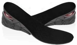 AlexVyan 1 Pair Black Height increase 3 Layer 6 CM Heel Cushion Pad for ...