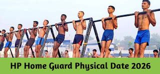 HP Home Guard Physical Date 2026: Ground Test Schedule जारी, Written ...