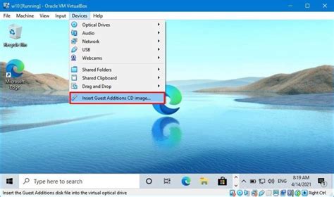 Image result for Install Guest Additions VirtualBox