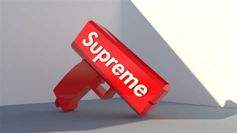 3D model Supreme money gun cash cannon | CGTrader