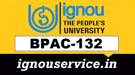 BPAC-132 Solved Assignment English Medium 2021-22