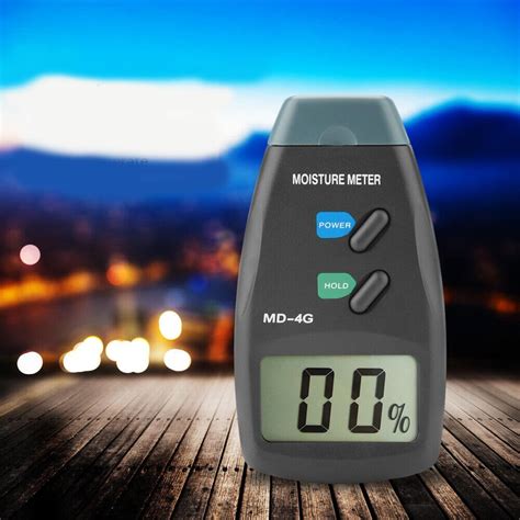 LABART Digital Moisture Meter, MG LCD 4 Pin Wood Moisture Meter ...