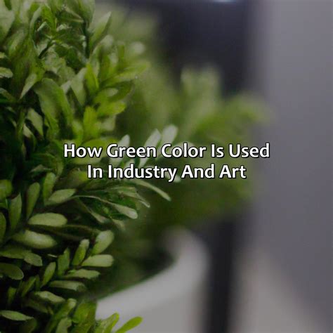 What Makes Green Color - colorscombo.com