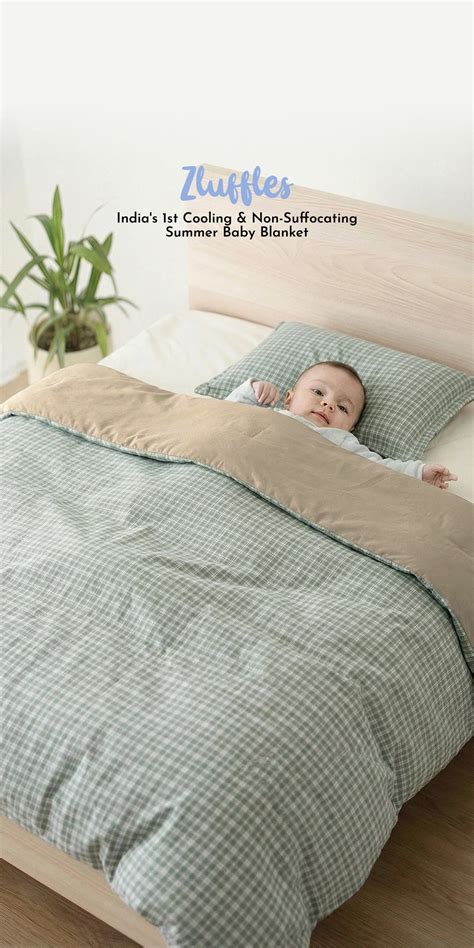 Reversible Summer Baby Blanket With 1 Pillow & 1 Pillow Cover - Dewdro ...