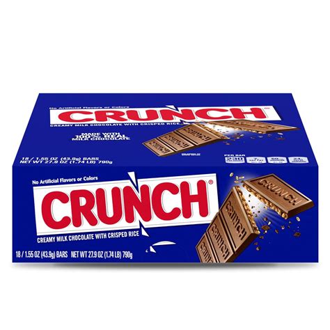 CRUNCH Milk Chocolate and Crisped Rice, Individually India | Ubuy