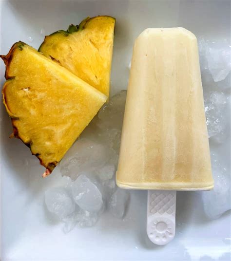 Pineapple Ice Cream Popsicle at Chastity Fruge blog