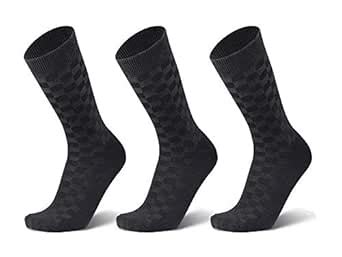 Buy ANCHOR, Regular Length Black Formal Socks for Men, Combo Pack of 3 ...