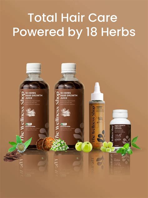 18 Herbs Complete Hair Regrowth – The Wellness Shop