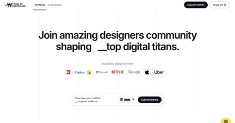 Flipkart Design Team - wall of portfolios