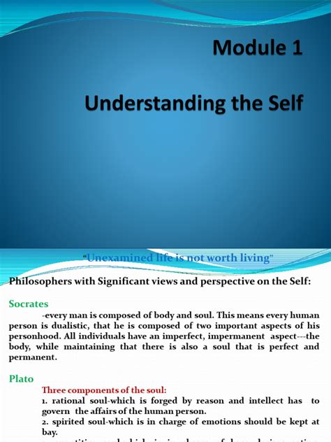 Image result for Understanding the Self Module 1